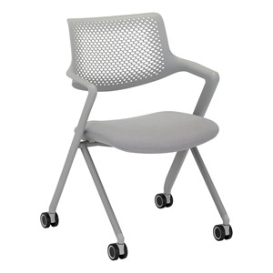 Folding Fabric Chair w/ Wheels
