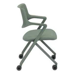 Folding Fabric Chair w/ Wheels