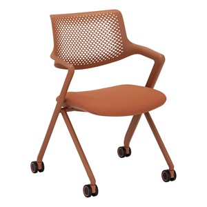Folding Fabric Chair w/ Wheels