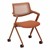 Folding Fabric Chair w/ Wheels
