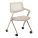 Recycled Resin Nesting Fabric Chair w/ Wheels