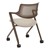 Recycled Resin Nesting Fabric Chair w/ Wheels