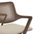 Recycled Resin Nesting Fabric Chair w/ Wheels