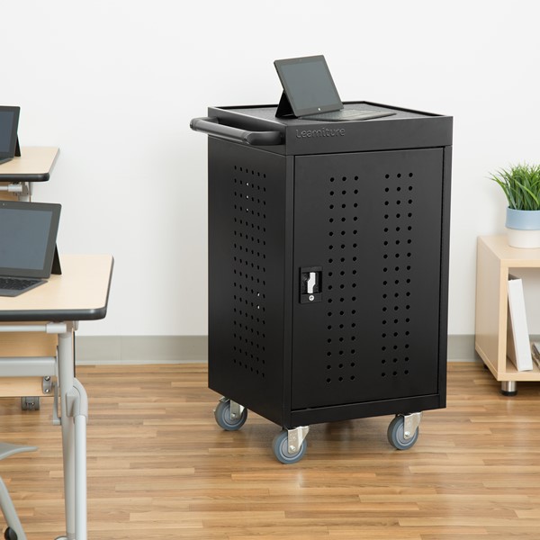 Structure Series 30-Device Tablet Charging Cart w/ Electric