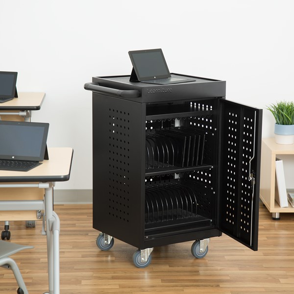 Structure Series 30-Device Tablet Charging Cart w/ Electric