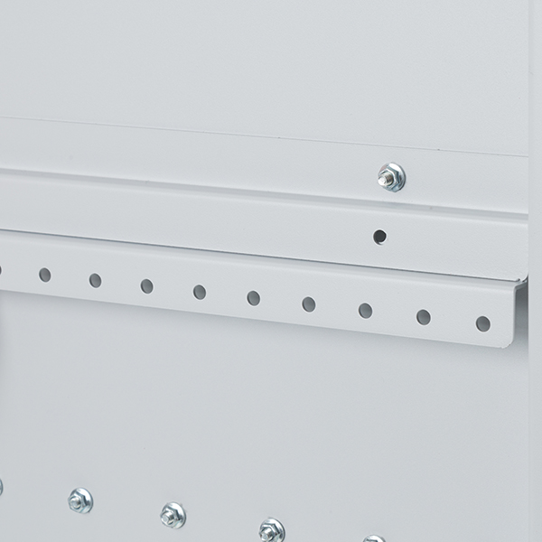 Shapes Series 12-Device Wall-Mount Chromebook, Laptop and Tablet Charging Cabinet - Hardware