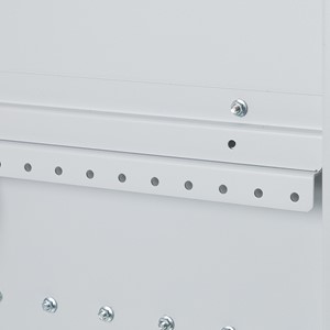 Shapes Series 12-Device Wall-Mount Chromebook, Laptop and Tablet Charging Cabinet - Hardware