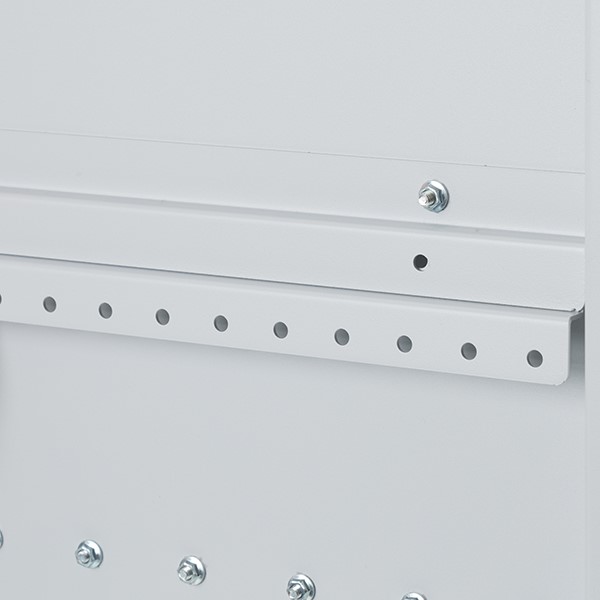 Shapes Series 12-Device Wall-Mount Chromebook, Laptop and Tablet Charging Cabinet - Hardware