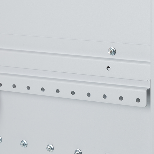 Shapes Series 12-Device Wall-Mount Chromebook, Laptop and Tablet Charging Cabinet - Hardware