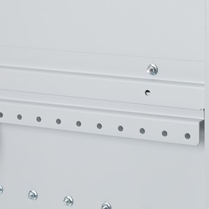 Shapes Series 12-Device Wall-Mount Chromebook, Laptop and Tablet Charging Cabinet - Hardware