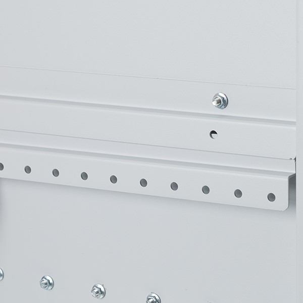 Shapes Series 12-Device Wall-Mount Chromebook, Laptop and Tablet Charging Cabinet - Hardware