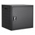 Shapes Series 12-Device Wall-Mount Chromebook, Laptop and Tablet Charging Cabinet - Black