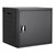 Shapes Series 12-Device Wall-Mount Chromebook, Laptop and Tablet Charging Cabinet - Black
