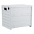 Shapes Series 12-Device Wall-Mount Chromebook, Laptop and Tablet Charging Cabinet - Back