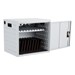Shapes Series 12-Device Wall-Mount Chromebook, Laptop and Tablet Charging Cabinet - Tablets not included