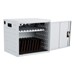 Shapes Series 12-Device Wall-Mount Chromebook, Laptop and Tablet Charging Cabinet - Tablets not included