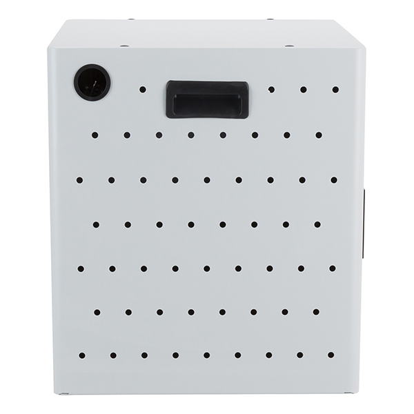 Shapes Series 12-Device Wall-Mount Chromebook, Laptop and Tablet Charging Cabinet - Side