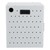 Shapes Series 12-Device Wall-Mount Chromebook, Laptop and Tablet Charging Cabinet - Side