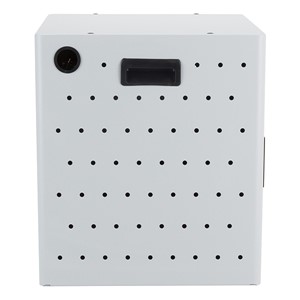 Shapes Series 12-Device Wall-Mount Chromebook, Laptop and Tablet Charging Cabinet - Side