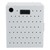 Shapes Series 12-Device Wall-Mount Chromebook, Laptop and Tablet Charging Cabinet - Side