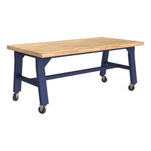 Ideate Series A-Frame Table w/ Butcherblock Top