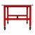 Ideate Series Industrial Table w/ Whiteboard Top - Side