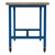 Ideate Series Industrial Table w/ Butcher Block Top - Side