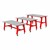 Ideate Series A-Frame Table w/ Laminate Top