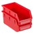 Red Polypropylene Bin - Stacked
