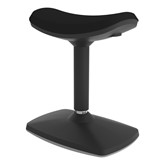 Adjustable-Height Active Stool w/ Saddle Seat