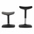 Adjustable-Height Active Stool w/ Saddle Seat