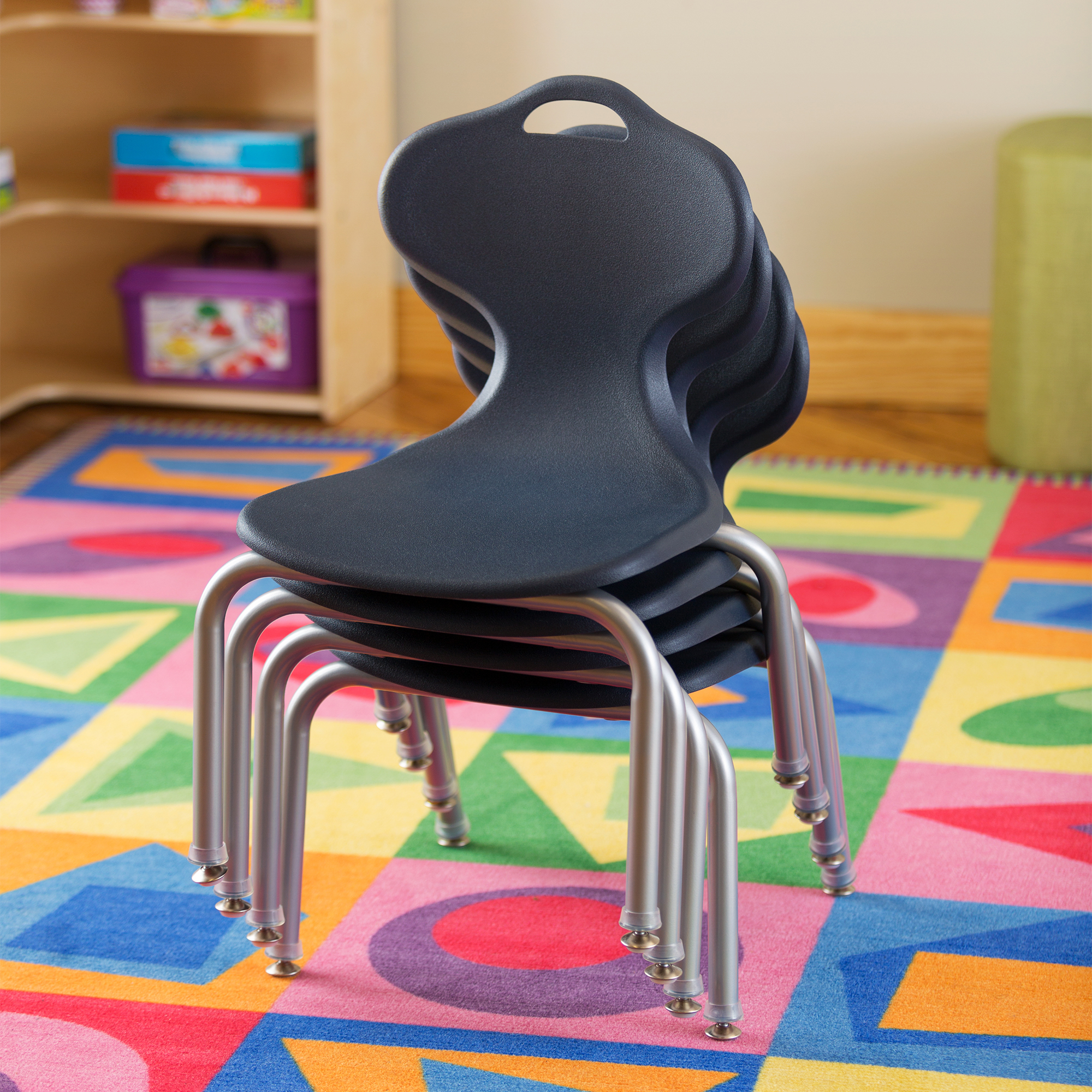 Profile Series School Chair (12" H) - Stacked