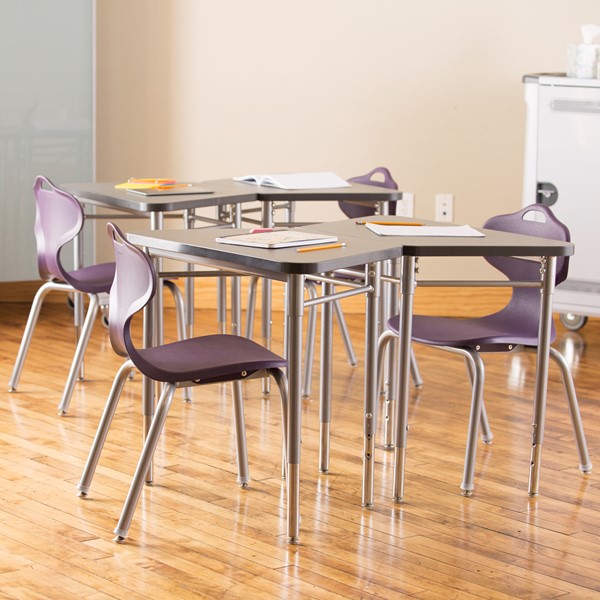 Profile Series School Chair with Collaborative Desks