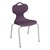 Adjustable-Height Y-Frame Desk and 18-Inch Profile Series School Chair Set - Chair