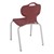 Adjustable-Height Y-Frame Two-Student Desk and 18-Inch Profile Series School Chair Set - Chair - Back