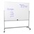 Double-Sided Mobile Magnetic Markerboard (6' W x 4' H)