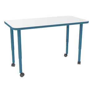 Accent Series Rectangle Collaborative Whiteboard Table