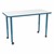 Accent Series Rectangle Collaborative Whiteboard Table