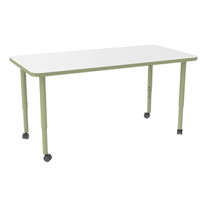 Accent Series Rectangle Collaborative Whiteboard Table