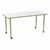 Accent Series Rectangle Collaborative Whiteboard Table