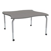 Shapes Series Square Wave Collaborative Table