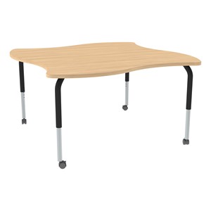 Shapes Series Square Wave Collaborative Table
