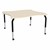 Shapes Series Square Wave Collaborative Table w/ Asian Sand Top