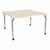 Shapes Series Square Wave Collaborative Table
