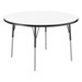 Round Activity Table w/ Whiteboard Top