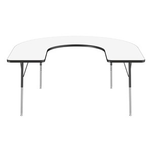 Horseshoe Activity Table w/ Whiteboard Top