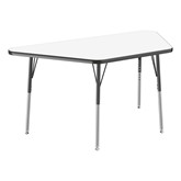Trapezoid Activity Table w/ Whiteboard Top