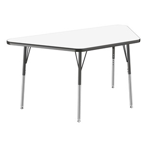 Trapezoid Activity Table w/ Whiteboard Top