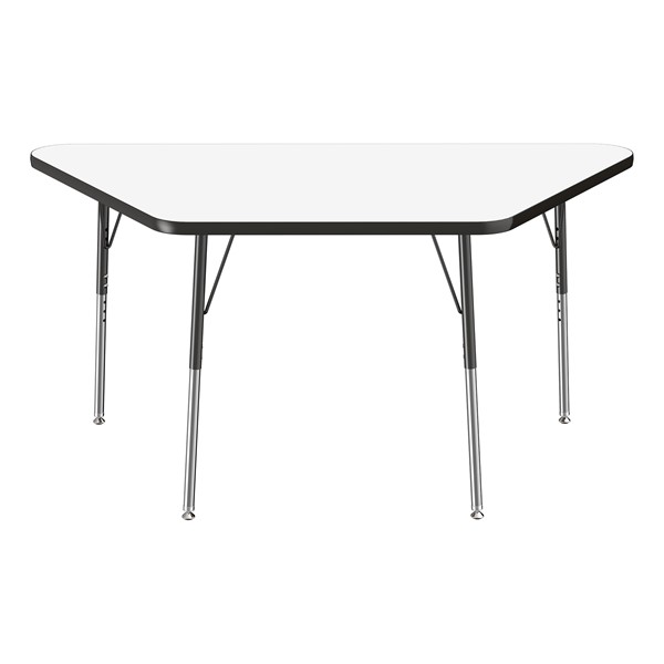 Trapezoid Activity Table w/ Whiteboard Top