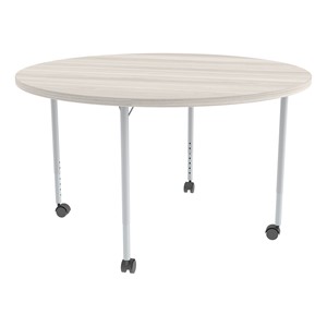 Structure Series Round Mobile Collaborative Table